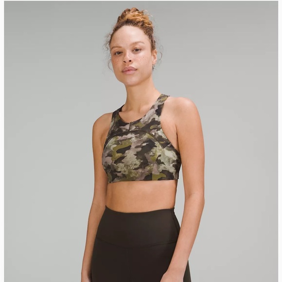 High neck LuLulemon sports bra - size 4 - Picture 5 of 6